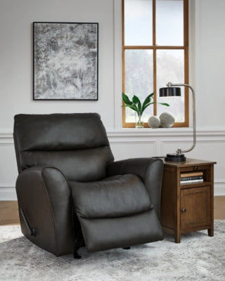 McAleer Manual Leather Recliner