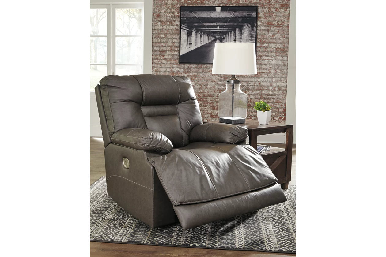 Wurstrow Triple Power Leather Recliner