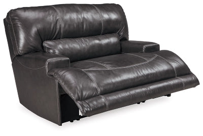 McCaskill Oversized Manual Leather Recliner