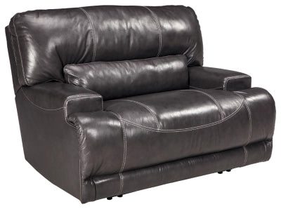 McCaskill Oversized Power Leather Recliner