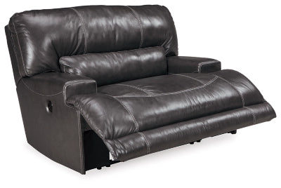 McCaskill Oversized Power Leather Recliner