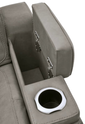 The Man-Den Triple Power Leather Recliner