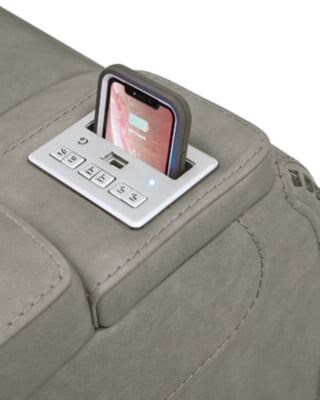 The Man-Den Triple Power Leather Recliner