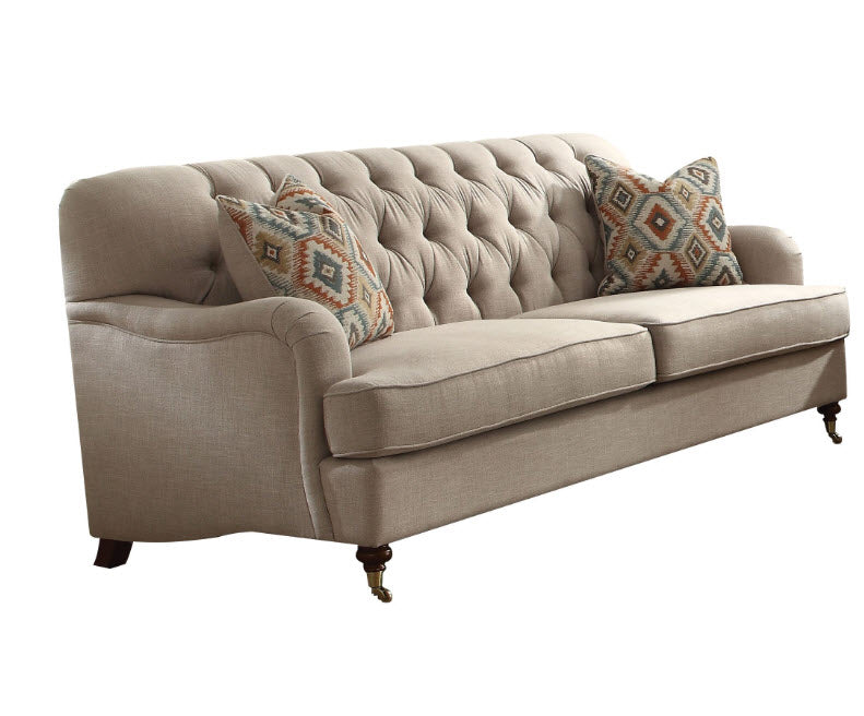 ACME Alianza 85" Sofa with Removable Seat Cushions