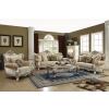 Acme Furniture Bently 2pc Living Room Set in Champagne