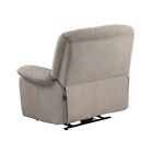 Push-Button Power Recliner with Deep Body Cushions, Upholstered, Multiple Colors