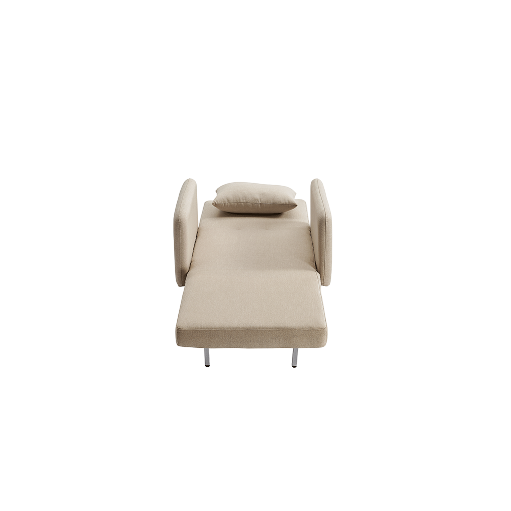 ESF Cardiff Beige Chair-Bed