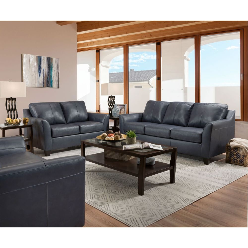 ACME Furniture Cocus Steel Blue Sofa