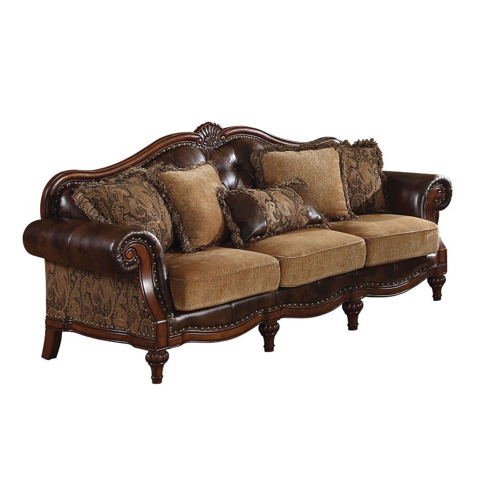 ACME Dreena Sofa, Brown Chenille