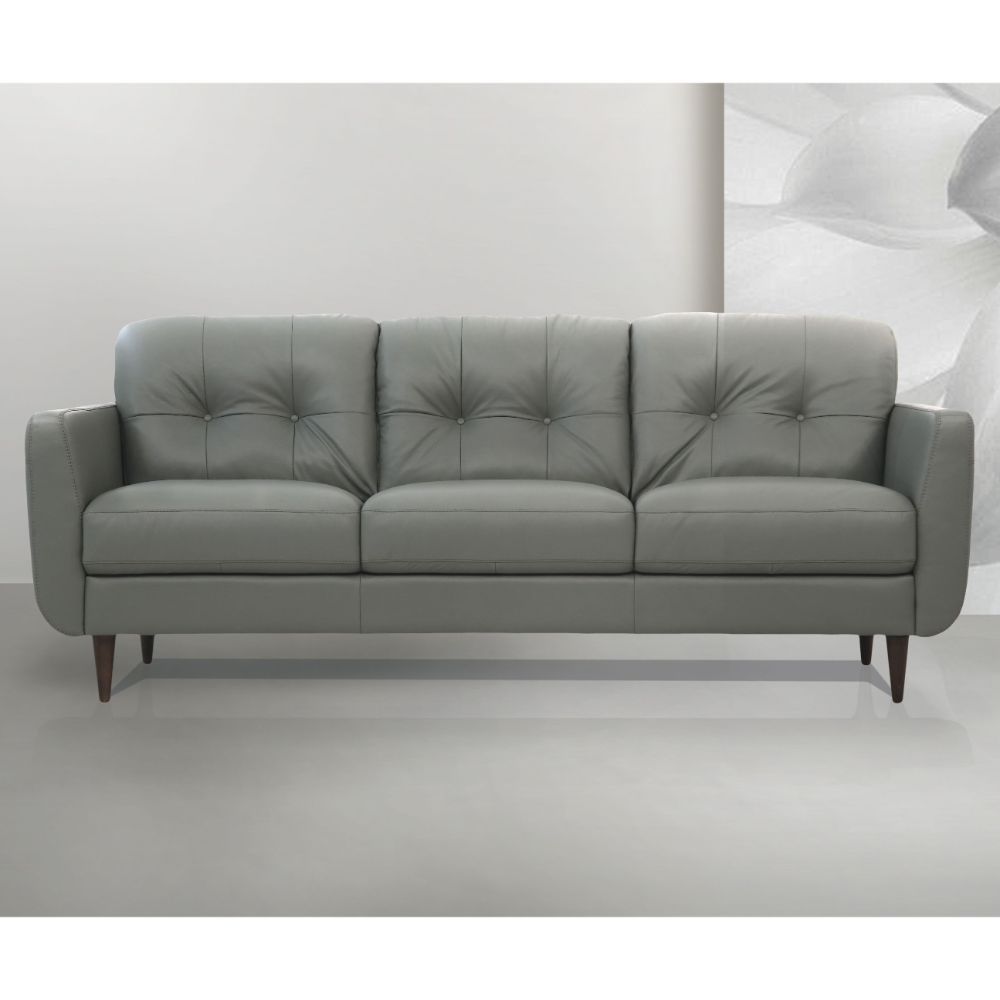 ACME Radwan Sofa Pesto Green Leather