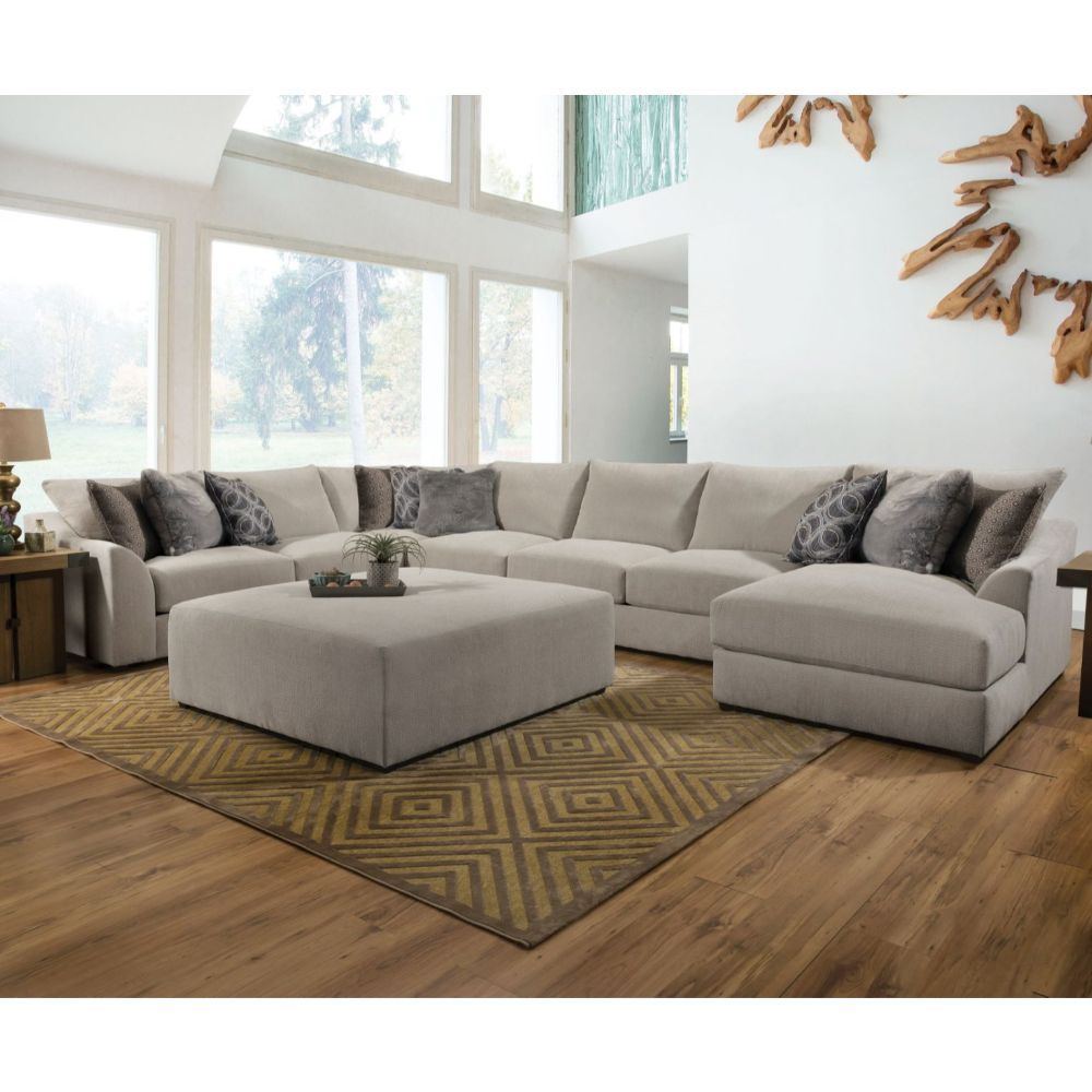 ACME Petillia Loveseat Sandstone Fabric