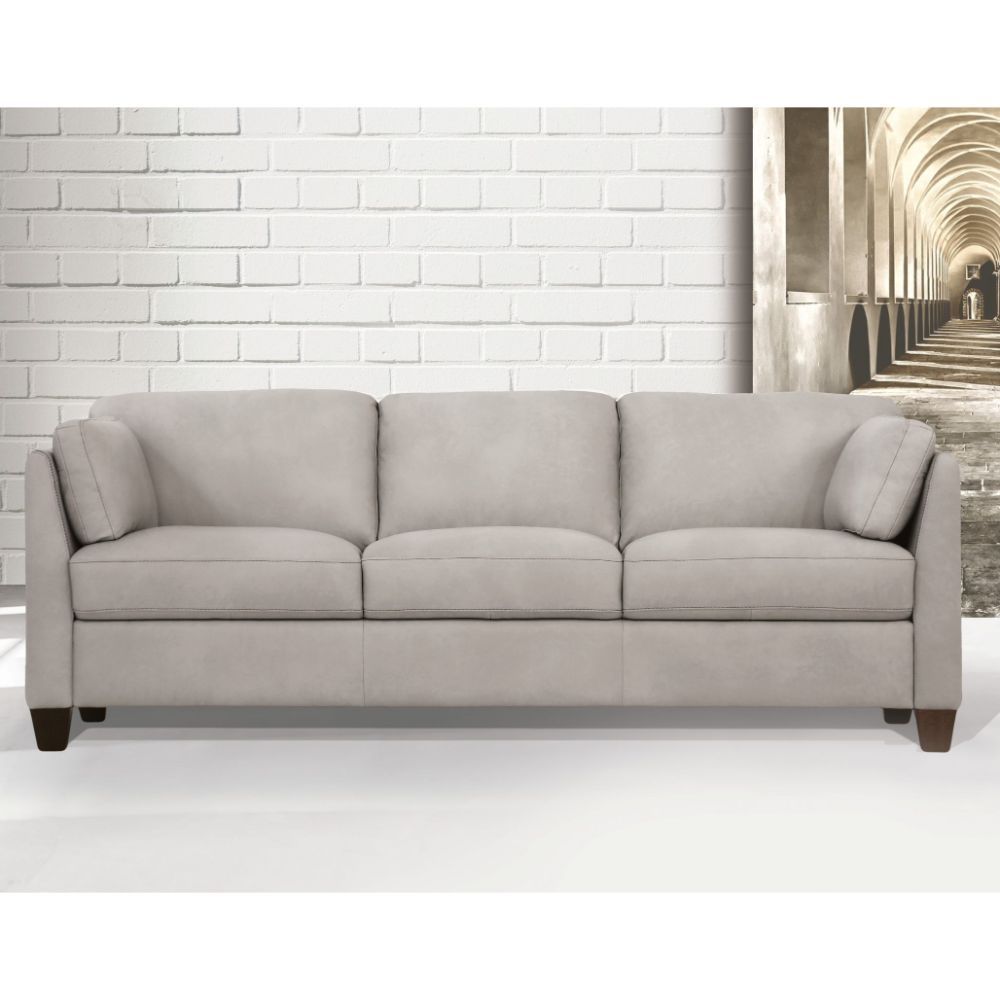 ACME Matias Sofa, Dusty White Leather