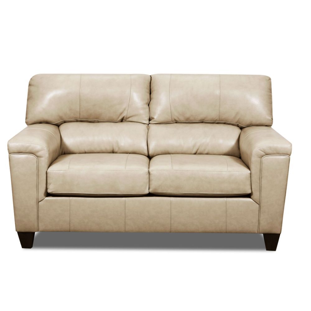 ACME Phygia Loveseat Tan Top Grain Leather Match