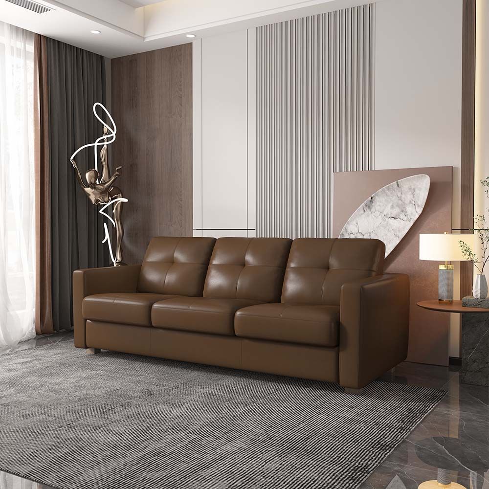 ACME Noci Sofa Brown Leather