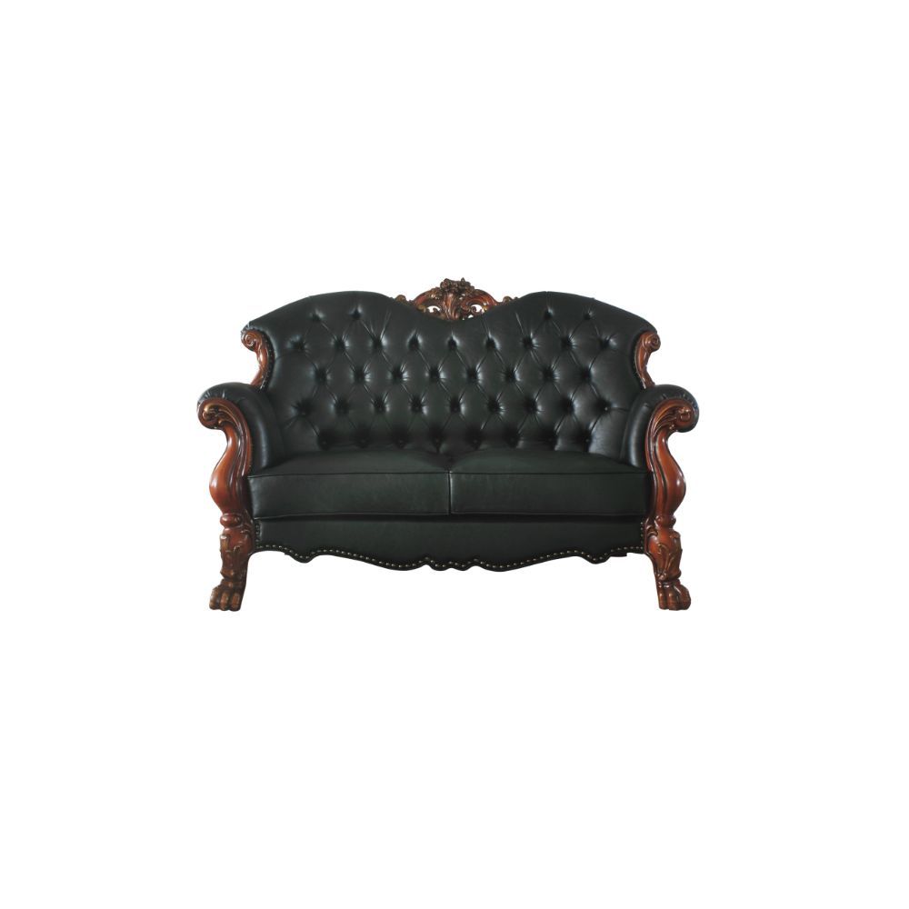 ACME Dresden Loveseat Cherry Oak & PU