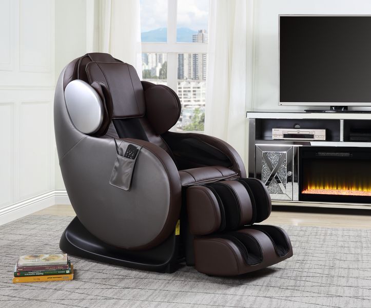 ACME Pacari Massage Chair Chocolate PU