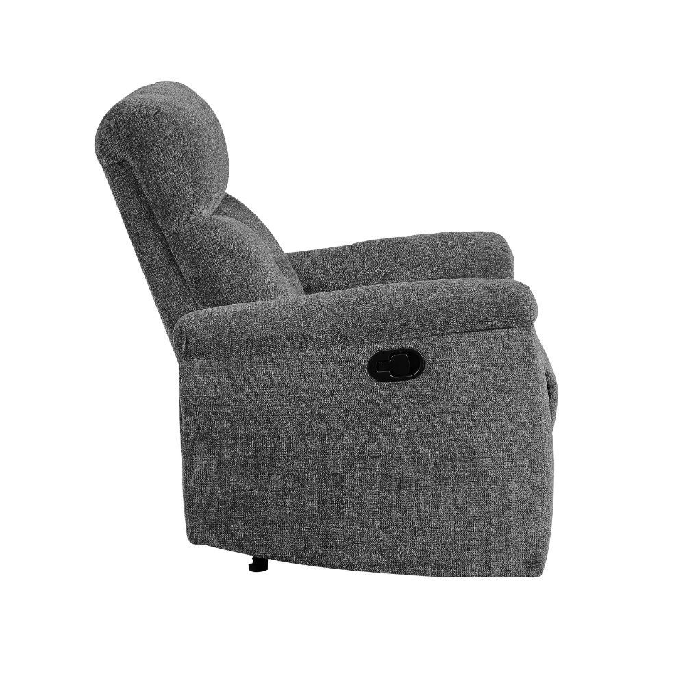 ACME Treyton Motion Sofa in Gray Chenille