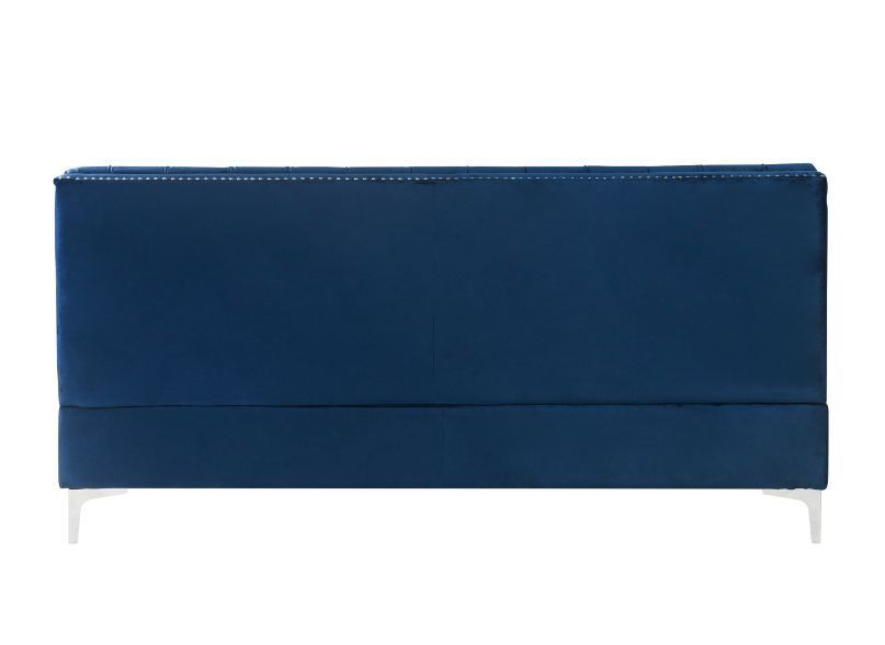 ACME Furniture Jaszira Sofa, Blue Velvet