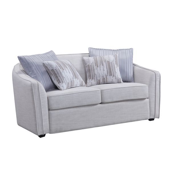 ACME Mahler Loveseat Eucalyptus Beige Linen