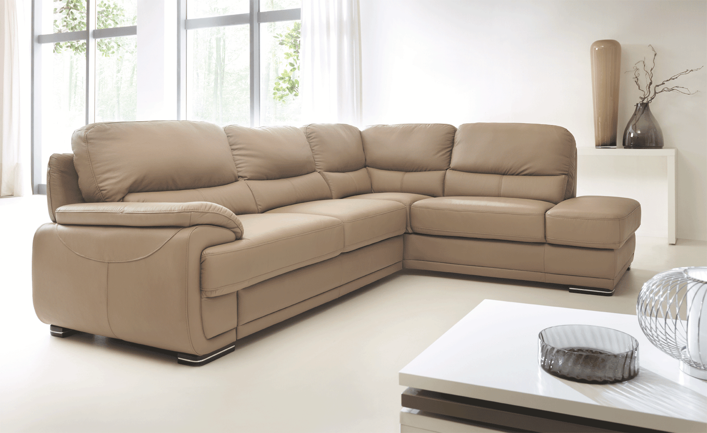 ESF Argento Sectional with Bed and Storage SET