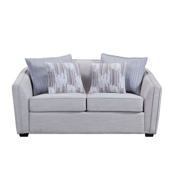 ACME Mahler Loveseat Eucalyptus Beige Linen