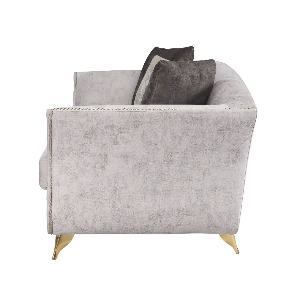 ACME Wilder Loveseat Beige Fabric