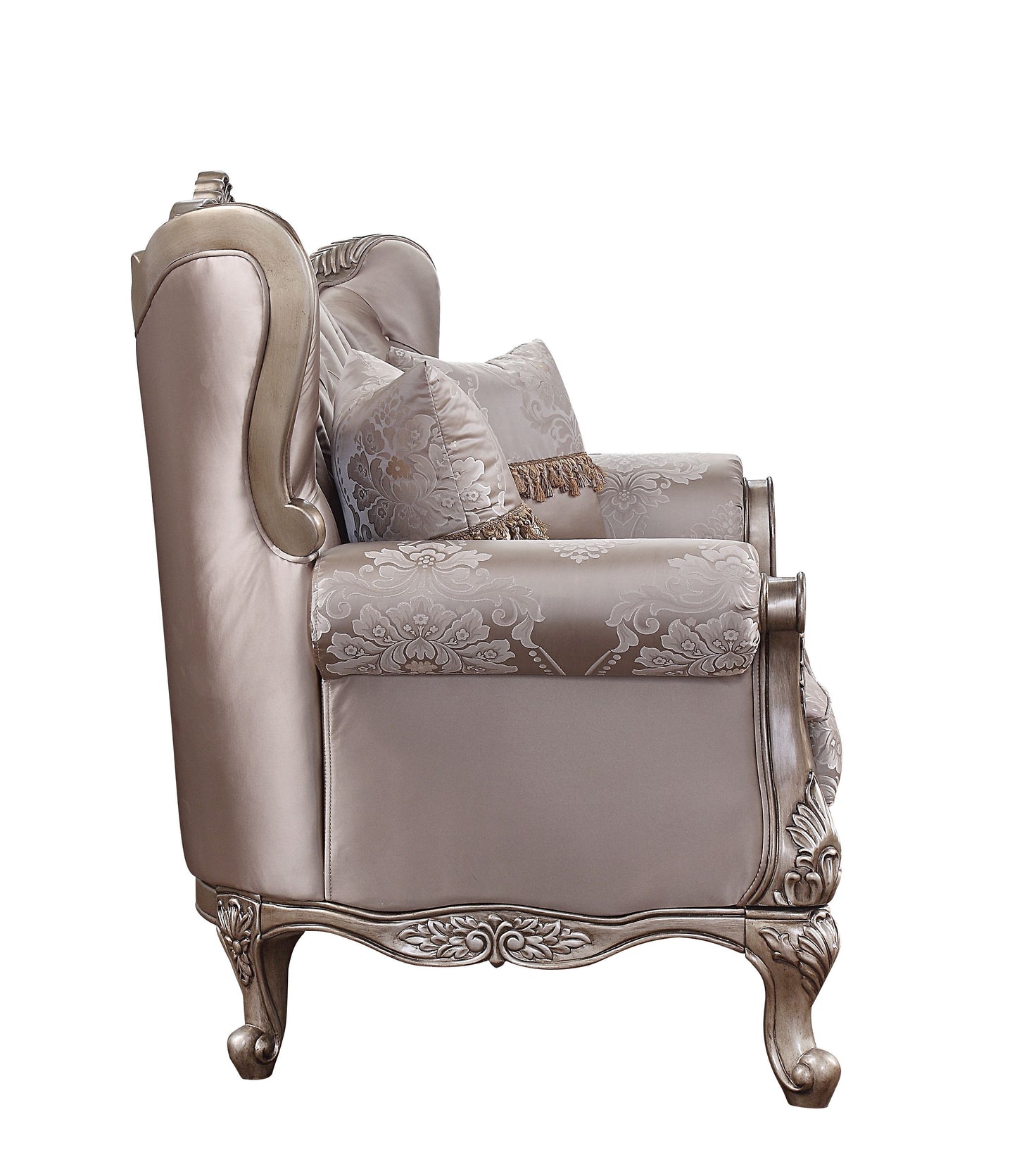 ACME Jayceon Loveseat Fabric & Champagne