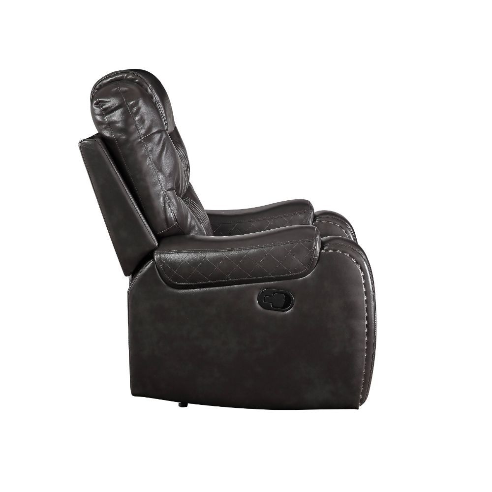 ACME Braylon Recliner Magnetite PU