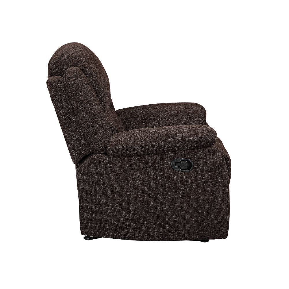 ACME Madden Glider Recliner Brown Chenille