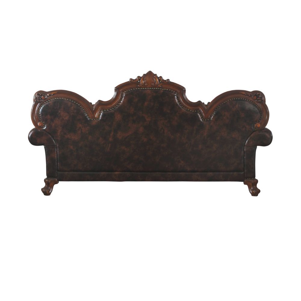 ACME Furniture Picardy Vintage Cherry Oak Sofa