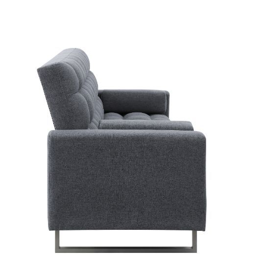 ACME Furniture Limosa Adjustable Sofa in Gray