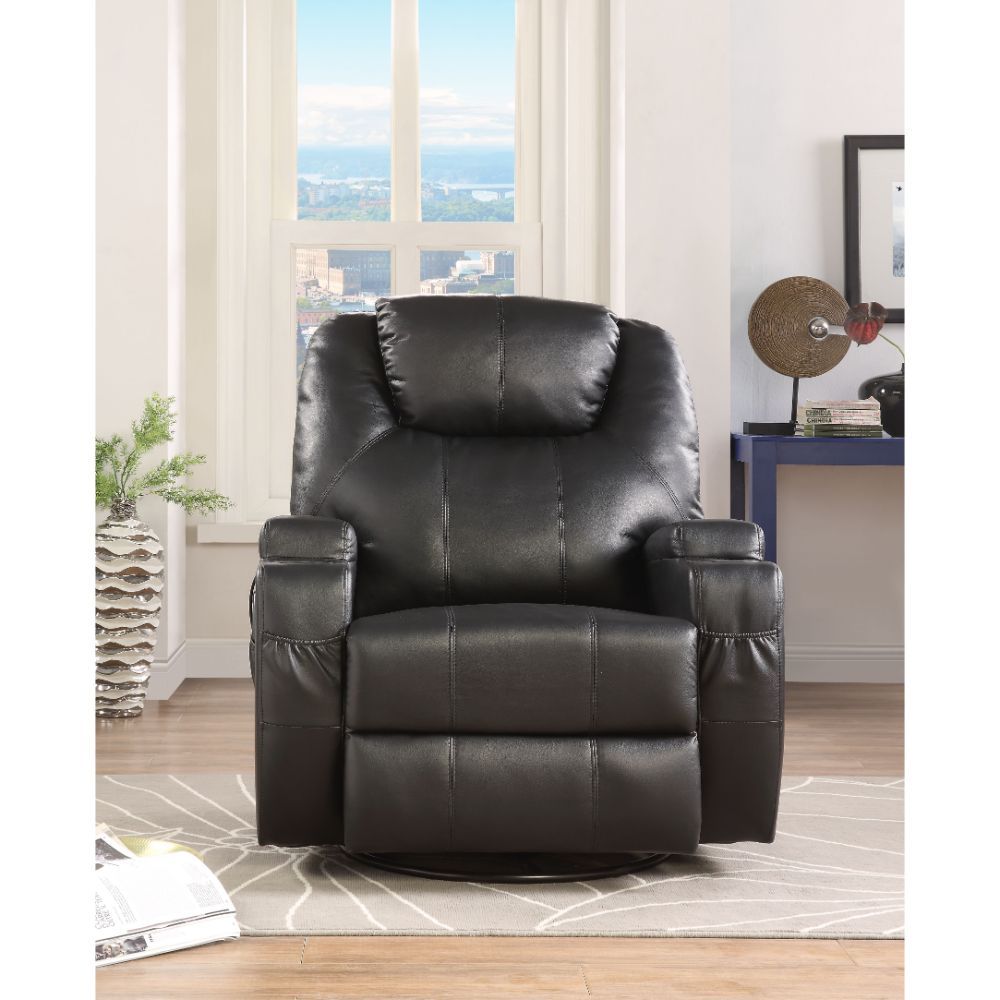 ACME Waterlily Rocker Recliner Black PU