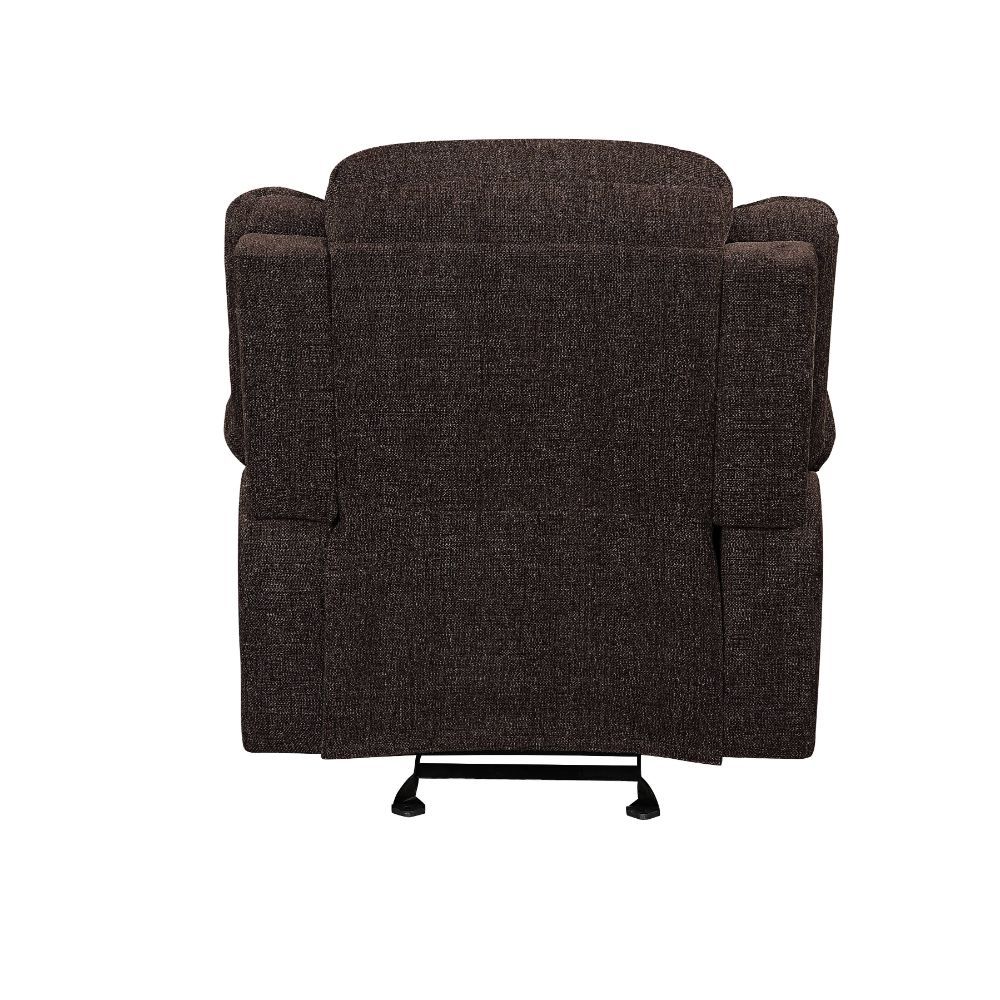 ACME Madden Glider Recliner Brown Chenille