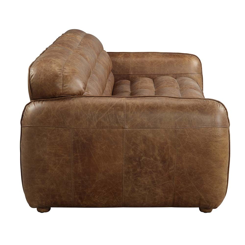 ACME Rafer Sofa Cocoa Top Grain Leather