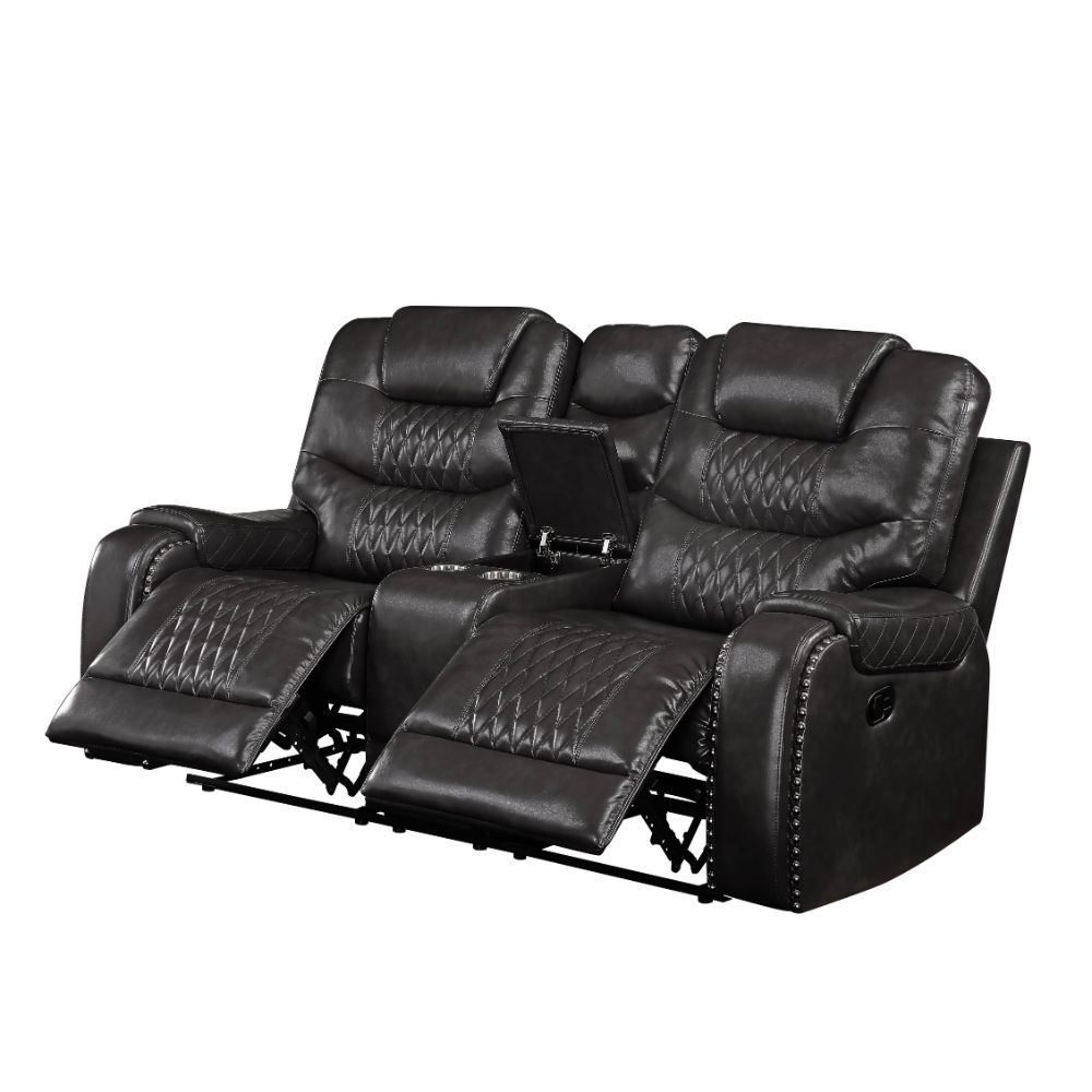 ACME Braylon Recliner Magnetite PU