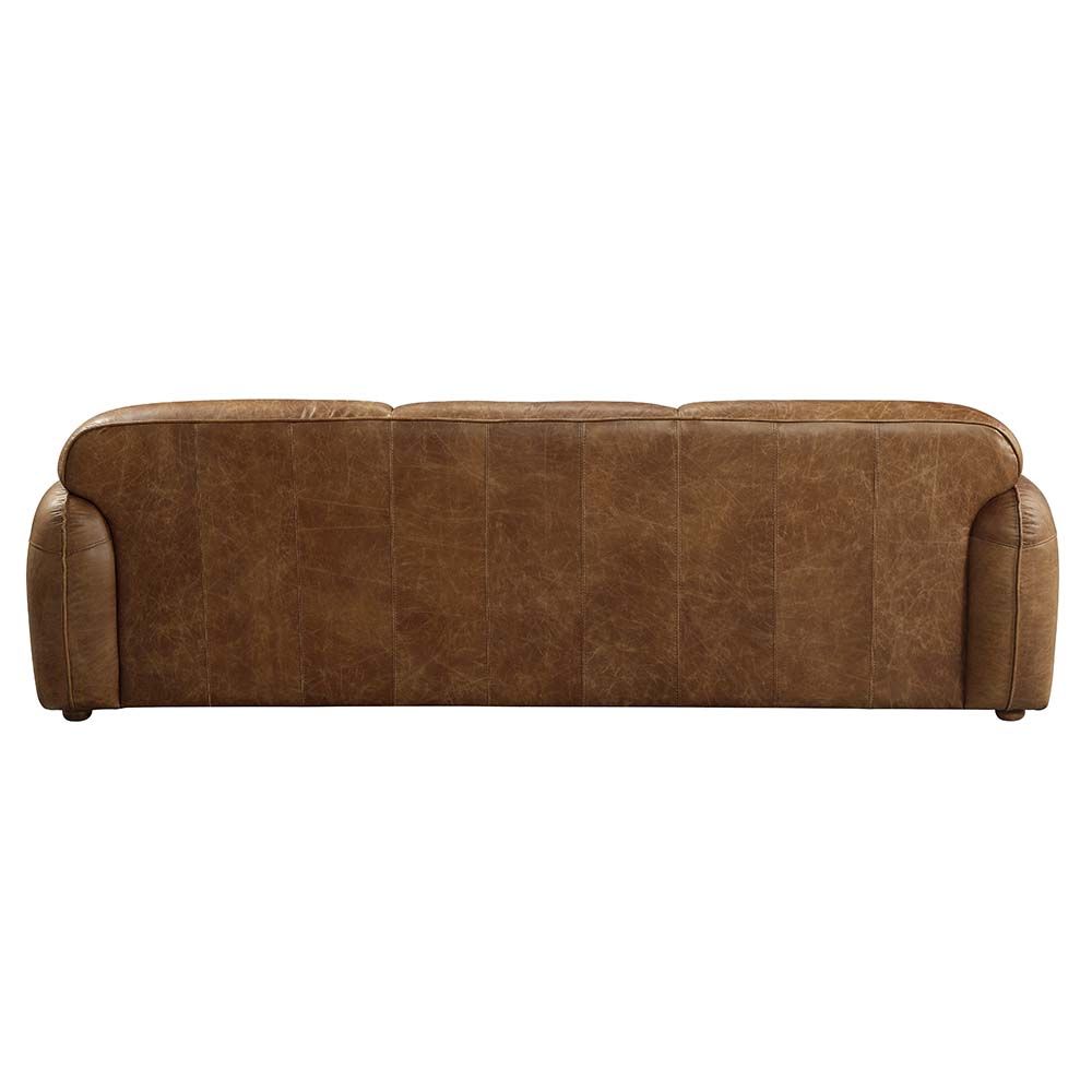 ACME Rafer Sofa Cocoa Top Grain Leather