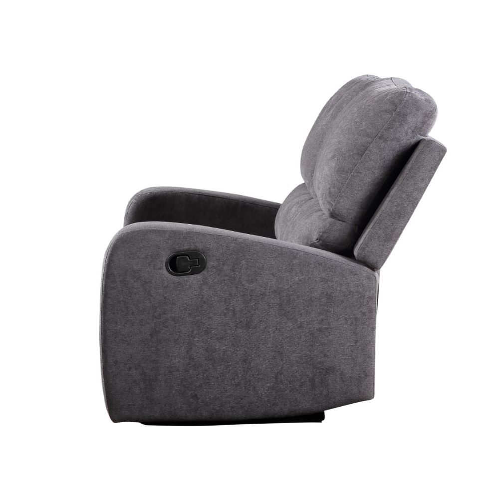 ACME Livino Loveseat Gray Fabric