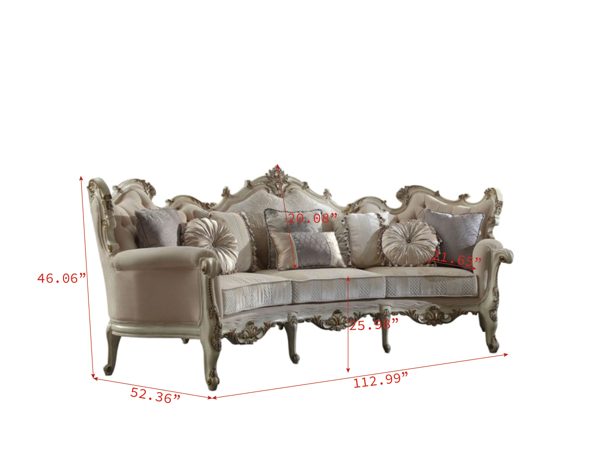 Acme Picardy 107" Sofa