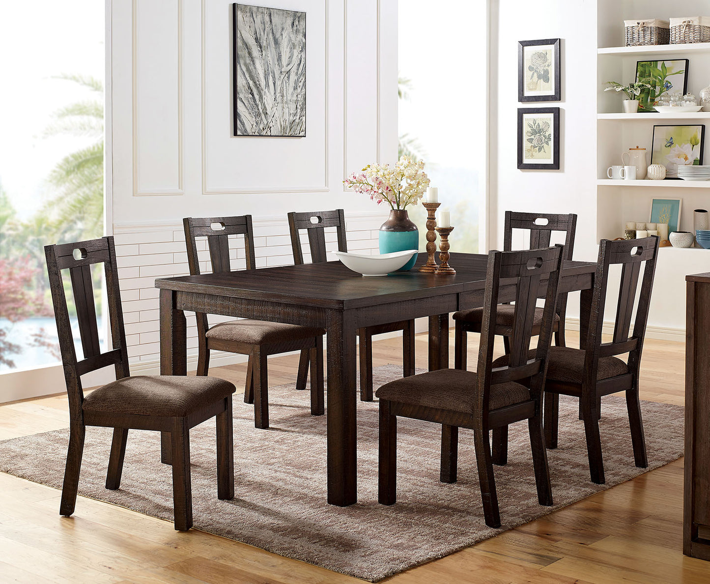 BURTON 7 Pc. Dining Table Set image