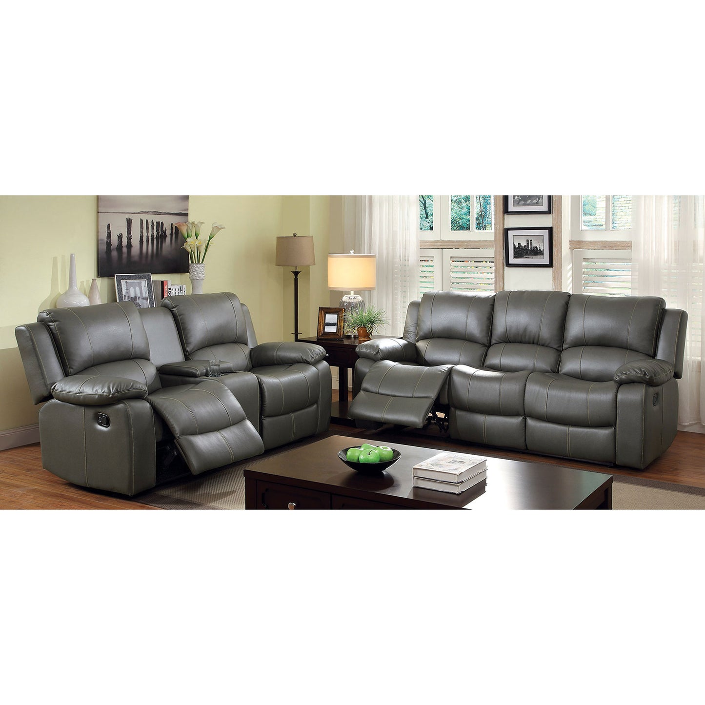 SARLES Sofa + Love Seat + Chair image