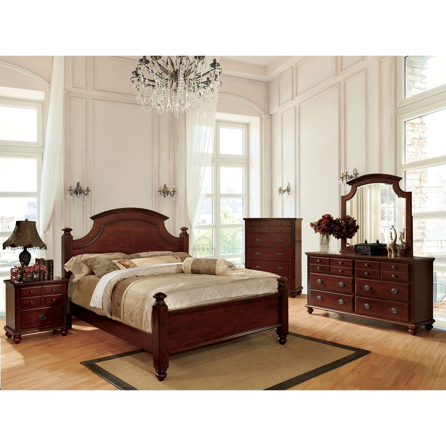 Gabrielle II Cherry Queen Bed image