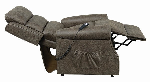 Coaster Furniture Brown Power Recliner