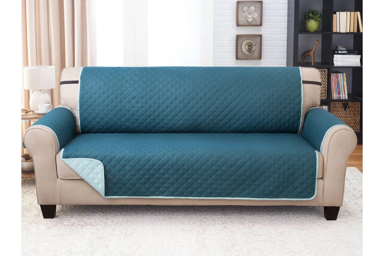 ASHLEY Couch Guard XL Sofa Slipcover | Width: 122.00" Depth: 1.00" Height: 80.00"