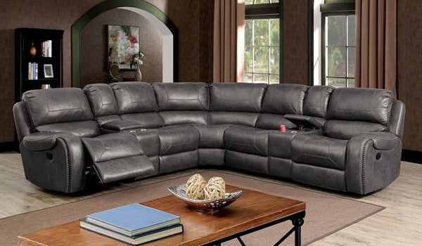 Furniture Of America Joanne Gray Sectional