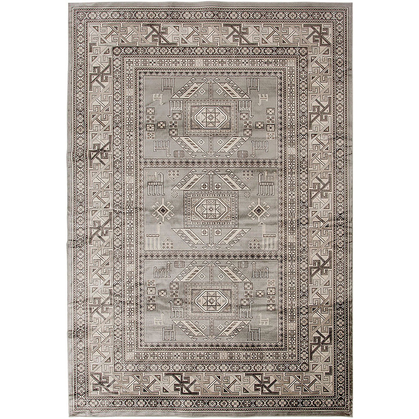 Mortsel Gray 5'3" X 7'6" Area Rug image