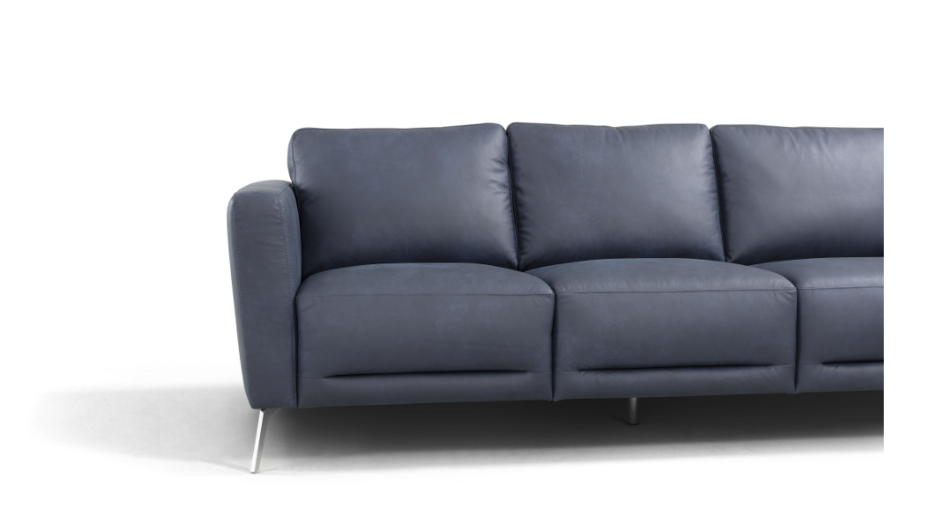 ACME Furniture Astonic Blue Leather Sofa