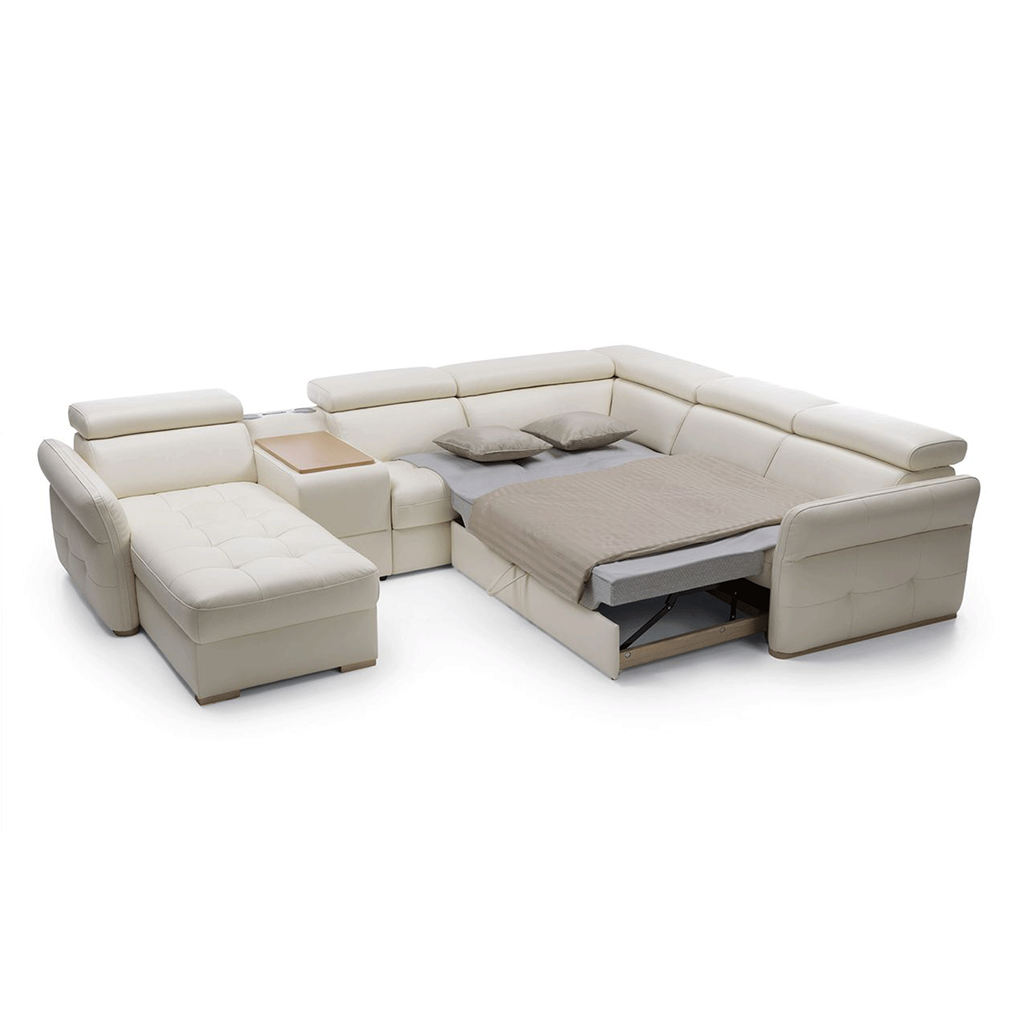 ESF Massimo Sectional Left:Chaise w/Storage, Bar Element, Electric Recliner, Corner, Sofa w/Bed