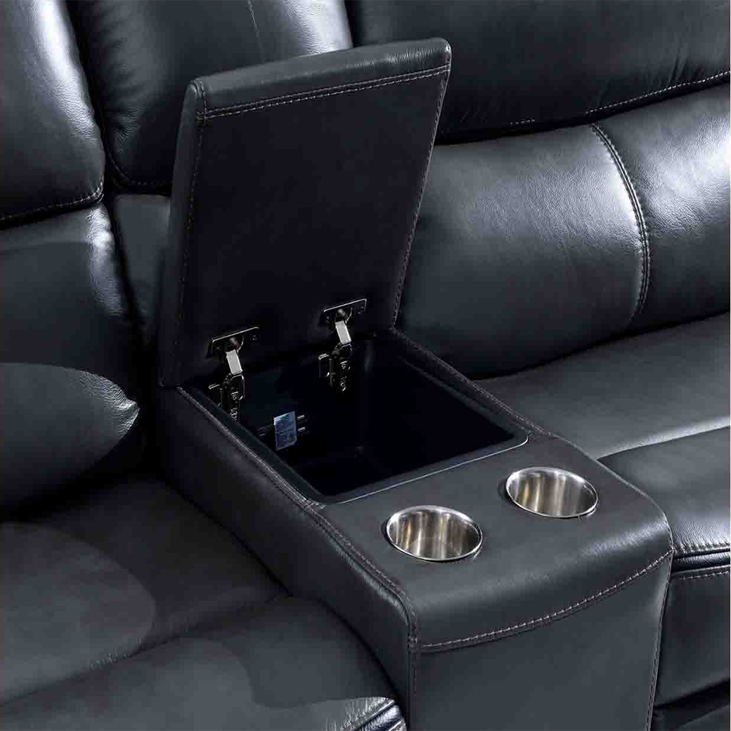 ESF Extravaganza 2711 Sectional with 3 Electric Recliners