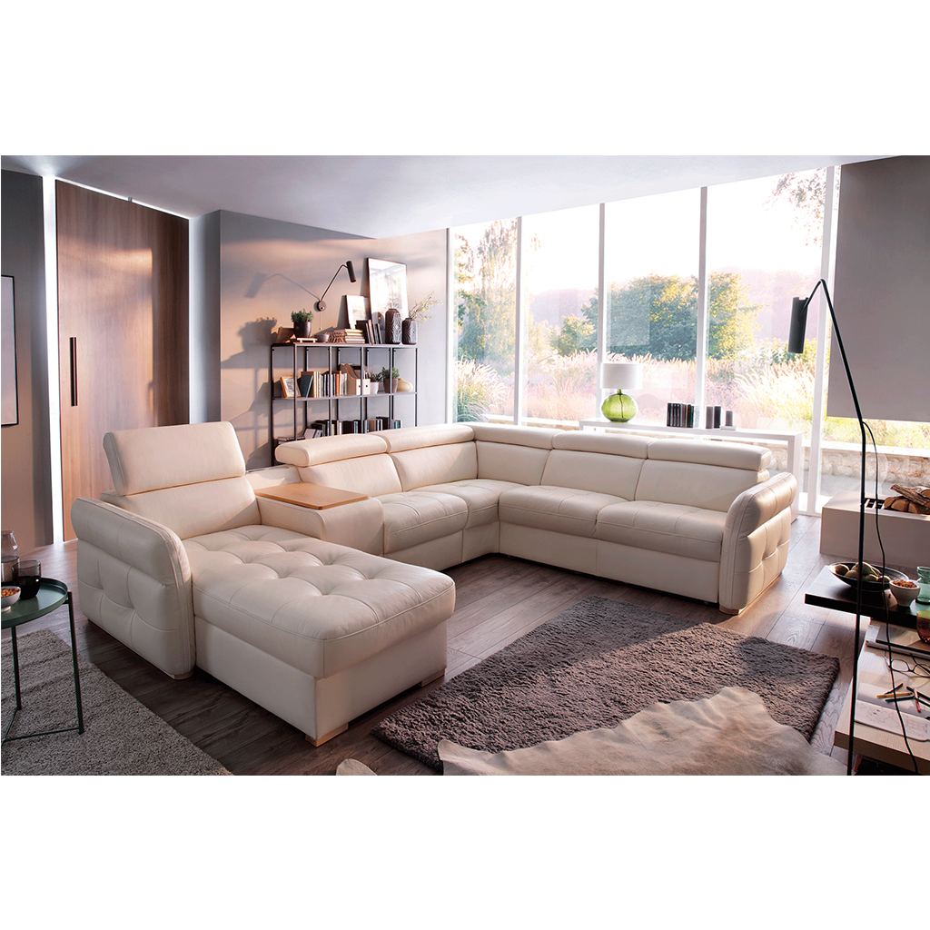 ESF Massimo Sectional Left:Chaise w/Storage, Bar Element, Electric Recliner, Corner, Sofa w/Bed