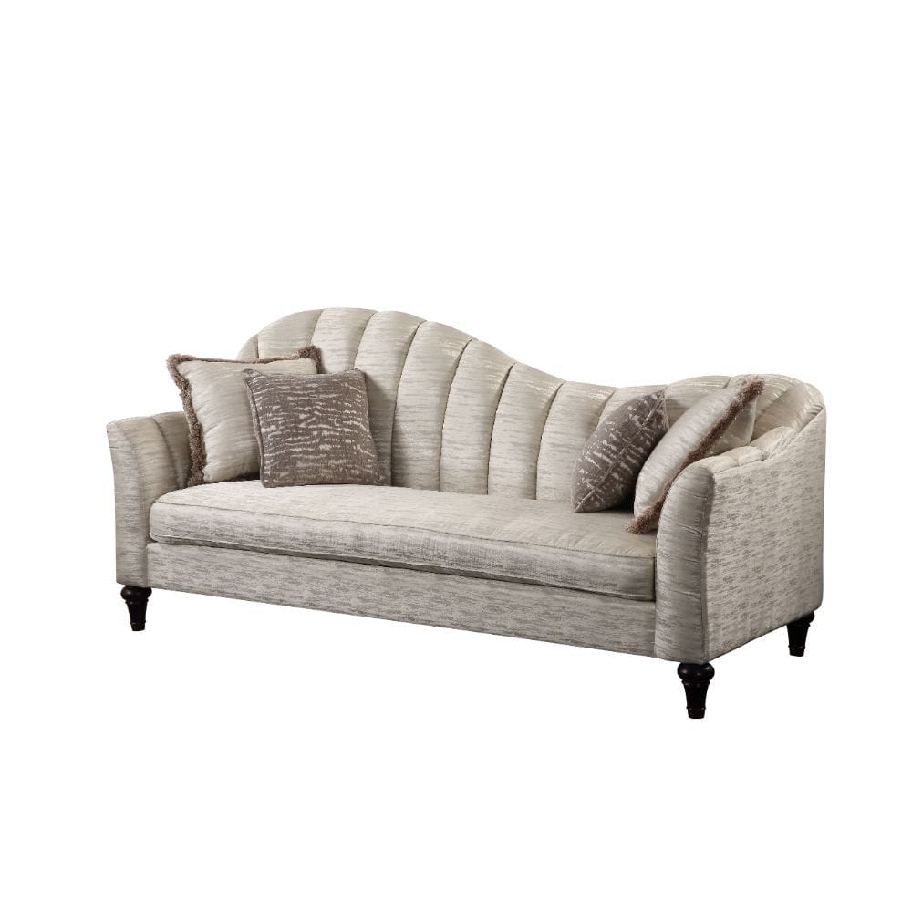 Acme Athalia Sofa with 4 Pillows